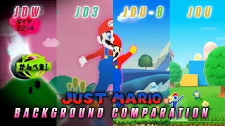 Just Mario: Ubisoft Meets Nintendo - Just Dance Comparation - Old/Beta/New COMPARISON