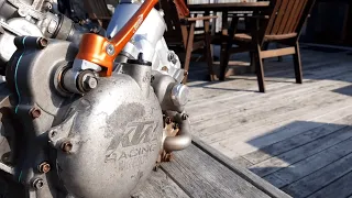 2007 KTM 125SX Part 2: Top End Rebuild.