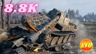 Rheinmetall Skorpion 8.8K Damage 8 Kills  World of Tanks