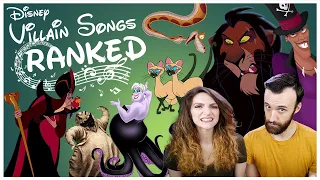 #Disney #Villain #Songs #Ranked! (Tier List) | #SaraNate