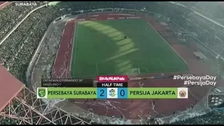 Babak Pertama Persebaya 2 - 0 Persija  Gojek Liga 1  04 11 18