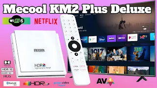 Mecool KM2 Plus Deluxe 4K Netflix WIFI6 Dolby Vision and Dolby Atmos