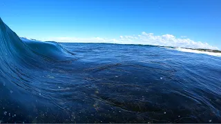 Bodyboarding a reef that looks like this (aka The Scorpion Pit)