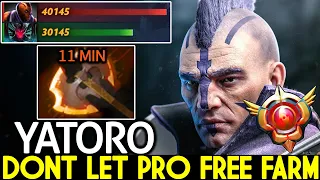 YATORO [Anti Mage] Dont Let Pro Free Farm 11 Min Battle Fury Dota 2