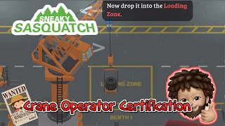 Sneaky Sasquatch - Crane Operator Certificate