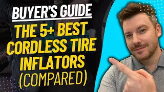 TOP 5 BEST CORDLESS TIRE PUMPS - Best Tire Inflator Review (2023)