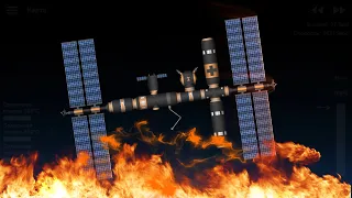 Deorbit of the old space station | SFS 1.5.4