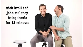 nick kroll and john mulaney being iconic for 12 minutes