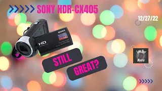 Using the Sony CX405 as a travel camera