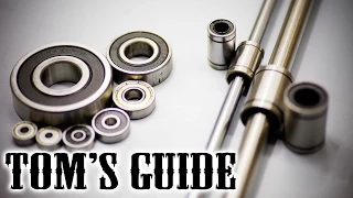 3D printing guides: Radial and linear ball bearings!