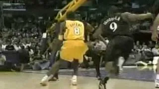 Allen Iverson 31pts vs Kobe Bryant 48pts Lakers 05/06 NBA