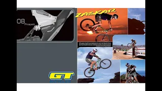 Catalog of the GT bicycle brand. Каталог велосипедного бренда GT.