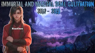 Immortal And martial Dual Cultivation Episode 1101 - 1105 #noveldonghua #donghua #alurcerita