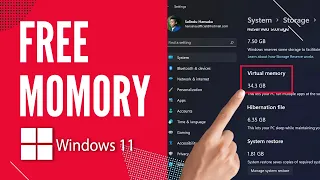 How to Increase 16GB = 32GB RAM on PC & Laptop! | Increase Virtual Memory on Windows 11 - 2021