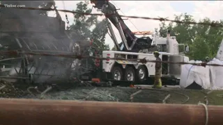 Truck driver charged in fiery crash that killed four in Henry County