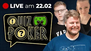 RICHTIGES POKER bei Quizpoker mit Varion & Sintica!