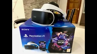 PlayStation VR!! UNBOXING + FIRST IMPRESSIONS