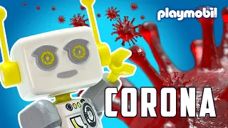 ROBert explains the corona virus to children | PLAYMOBIL