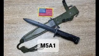 US Korean war bayonet - M5A1 - Because M1s don't work in the cold