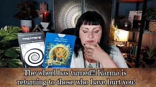 You will witness karma being dealt to those who have hurt you  - tarot reading