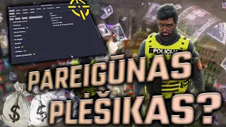 Pareigunas plėšikas 〡Trolinam žaidėjus Part 19 (GTA RP SU MOD MENU)〡