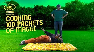 Cooking 100 Packets Of Maggi | Ok Tested