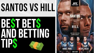 UFC Vegas 59 | Thiago Santos vs Jamahal Hill | Best Bets and Betting Tips