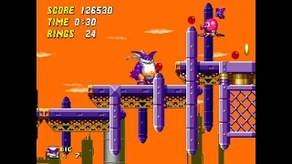 Sonic The Hedgehog 2 Pink Edition Oil Ocean Zone 2 (Big the Cat)(with Cream)(Search for Froggy)