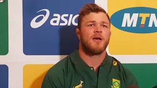 Duane Vermeulen on Siya Kolisi as captain