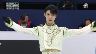 Yuzuru Hanyu 4cc 2020 FS NBC