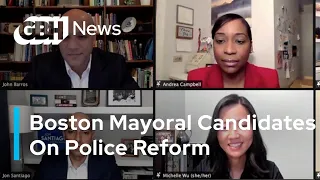 Police Reform Front And Center In Boston Mayoral Forum After Chauvin Verdict