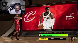 Official NBA 2K23 Kyrie "THE ANKLETAKER" Irving Replica Build (Season 2)