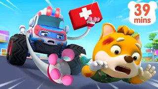 Super Ambulance is Here to Help | Monster Truck | Car Cartoon | Kids Song | BabyBus