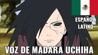 Así suena la voz de MADARA UCHIHA en Español Latino (Naruto Shippuden)