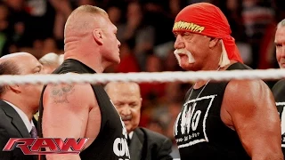 Brock Lesnar crashes Hulk Hogan's birthday celebration: Raw, Aug. 11, 2014