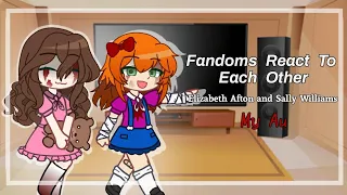 Fandoms React To Each Other || Part 1/? || FNAF And Creepypasta ||