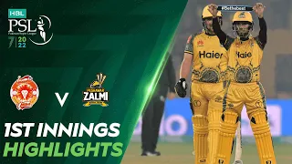 1st Innings Highlights | Islamabad United vs Peshawar Zalmi | Match 24 | HBL PSL 7 | ML2T