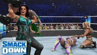 WWE 2K23 SMACKDOWN LAST CHANCE MITB QUALIFYING MATCH - LACEY VS TEGAN VS SHOTZI VS TAMINA