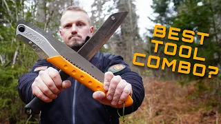 MUST HAVE BUSHCRAFT TOOLS - Terava Skrama 240 & Silky BigBoy 2000 short review with tips & tricks