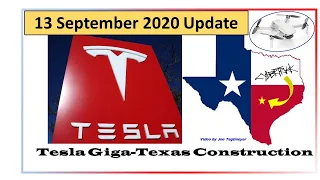 Tesla Gigafactory Texas 13 September 2020 Construction Update