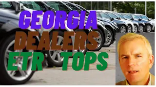 Georgia Electronic Title Registration ETR, Temporary Operating Permits TOP, GA Dealer License Plates