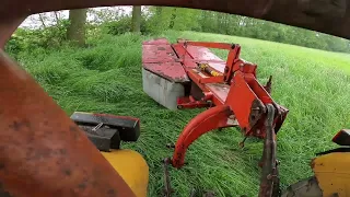 Pierwszy pokos || Przetrząsanie łąki || Ursus C-360 w akcji