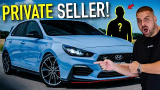 BUYING A SALVAGE HYUNDAI i30 FROM A PRIVATE SELLER!