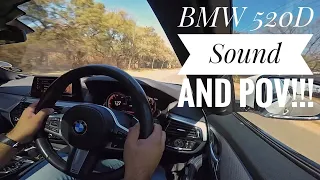 G30 BMW 520D POV AND SOUND VIDEO - Does it sound better than a M5!??!