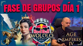 🔴DIRECTO🔴Red Bull Wololo Legacy Age of Empires 4 Fase de Grupos día 1 junto a Juan Perotti