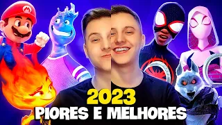 Piores e Melhores ANIMAÇÕES 2023!!!