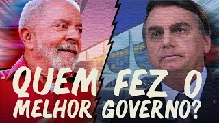 LULA X BOLSONARO: Comparando os dois governos