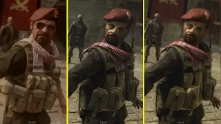 Call of Duty Modern Warfare Remastered PS4 vs PS3 vs PC Original Graphics Comparison