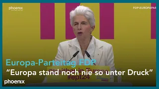 Europa-Parteitag FDP: Rede von Marie-Agnes Strack-Zimmermann, 28.01.24