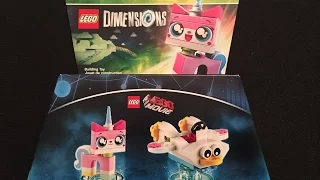 The Lego Movie Unikitty Fun Pack Lego Dimensions Unboxing & Building